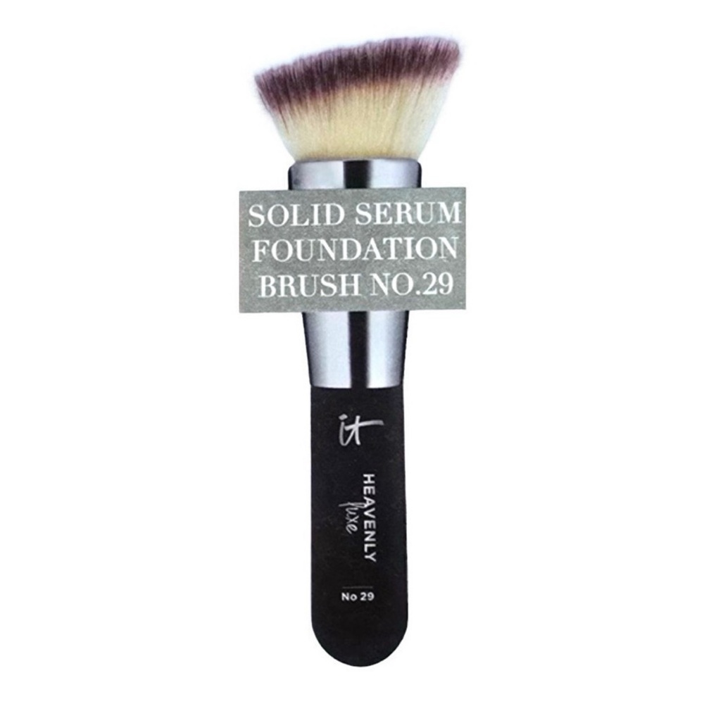 New in box IT Cosmetics Heavenly Luxe Solid Serum foundation brush #29